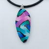 Polymer Clay Necklace - 90s Pastels