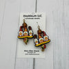 Pumpkin Gnome Earrings