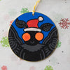 Santa Hat Mothman Ornament