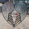 Angel Wings Stained Glass Panel