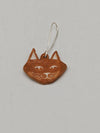 Gingerbread Cat Face Ornament