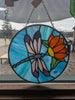 Dragonfly and Flower Panel
