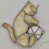 Cat & Yarn Suncatcher