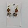 Amber Shell Earrings