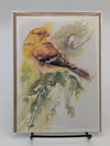 Goldfinch Watercolor Greeting Card