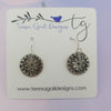 Sterling Flower Earrings