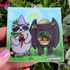 Gardening Friends Vinyl Sticker