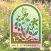 Wild is Wonderful Holographic Sticker