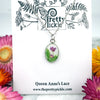 Small Oval Queen Anne's Lace Necklace
