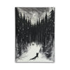 Midwinter Timbers Foil Art Print