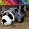 Fuzzy Crocheted Raccoon