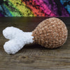 Fuzzy Crocheted Drumstick