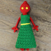 Small Crocheted Flatwoods Monster