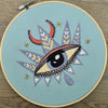 Eye Embroidery Hoop