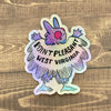Point Pleasant Mothman Holo Sticker