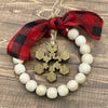 WV Snowflake Bead Wreaths