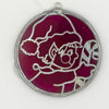 3" Round Stained Glass Ornaments