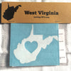 West Virginia Heart Vinyl Decal