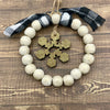 WV Snowflake Bead Wreaths