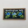 Huntington WV Chalkboard Magnets - Large