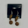 Gold Seashell Dangle Earrings