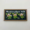 Huntington WV Chalkboard Magnets - Large