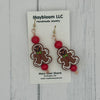 Gingerbread Man Earrings