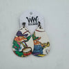 Musical Animals Teardrop Dangle Earrings