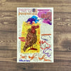 Parts of a Proboscis Bird Postcard
