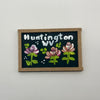 Huntington WV Chalkboard Magnets - Small