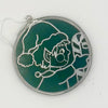 3" Round Stained Glass Ornaments