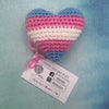 Crocheted Pride Heart