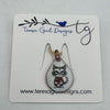 Cat With Heart Pendant