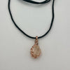 Wire Wrapped Necklace - Pointed Quartz