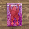 Hanging Around Bigfoot Postcard