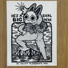 Mothman's A Big Deal Here Postcard