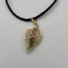 Wire Wrapped Necklace - White Arrow Head