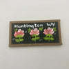 Huntington WV Chalkboard Magnets - Large