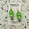 Smiley Frog Earrings