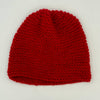 Sparkly Red Knitted Skull Cap