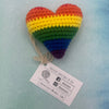 Crocheted Pride Heart