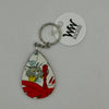 Kitty's Ketchup Mess Keychain
