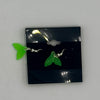 Green Glow-in-the-Dark Fishtail Earrings