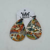 City Streets Teardrop Dangle Earrings