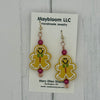 Gingerbread Man Earrings