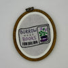 Borrow More Books Embroidery