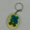 Blue Flower Keychain