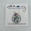 Lounging Bulldog Pendant
