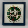 Holly Jolly Christmas Shadowbox 8x8