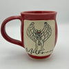 Red Mothman Mug